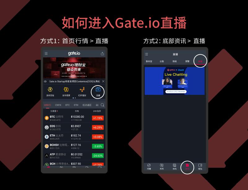 Gate.io直播间与聊天室举行知识抢答送卫衣活动公告
