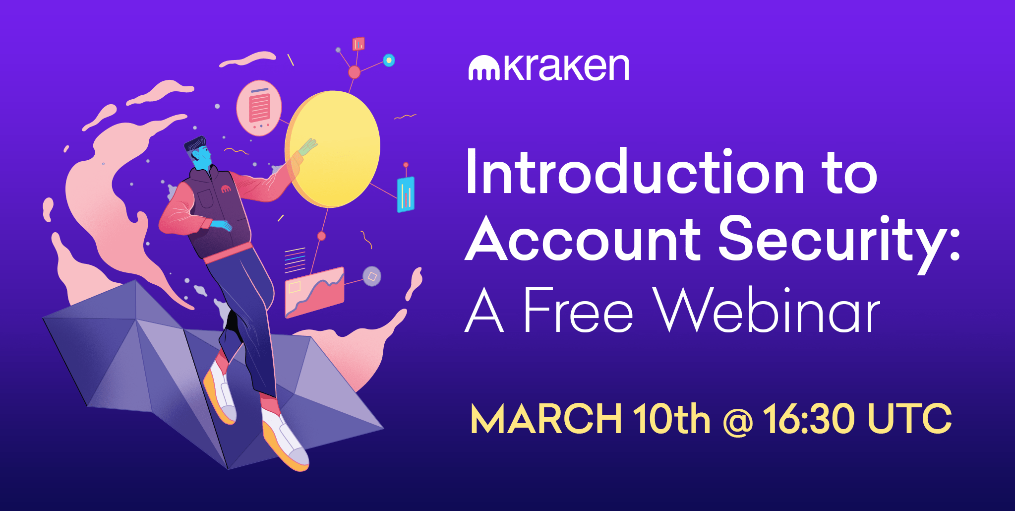 帐户安全简介：免费的Kraken网络研讨会– 3月10日@ UTC 16（谷歌翻译）