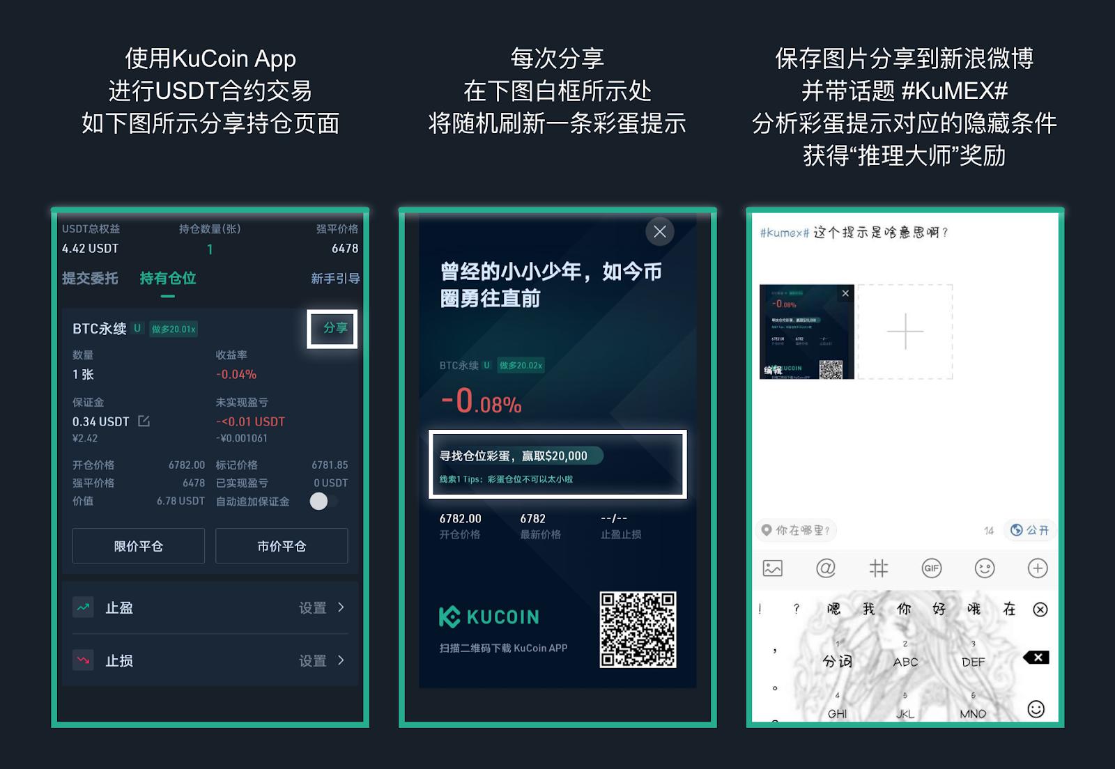 KuMEX复活节空降20,000 USDT,快来APP狂欢挖彩蛋!