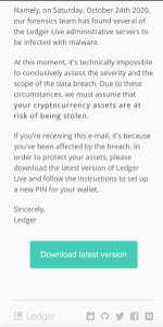 Ledger网络钓鱼诈骗针对加密硬件钱包用户（谷歌翻译）
