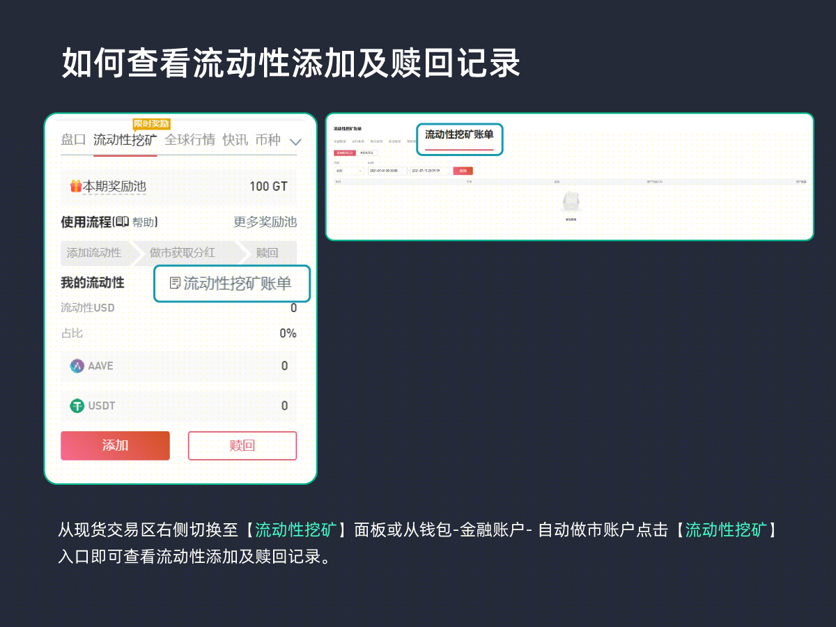 Gate.io 流动性挖矿页面升级公告