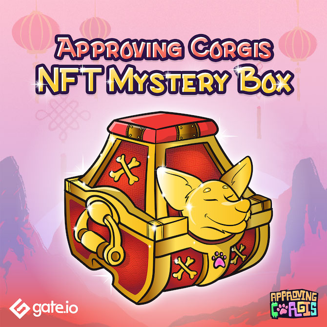Gate.io Is All Set To Go Live With “Approving Corgis” Series II Limited Mystery Box