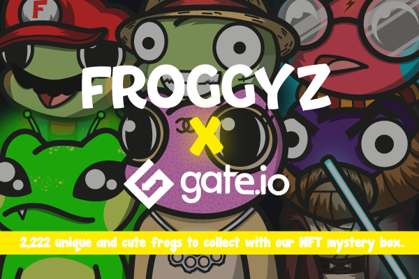 Gate.io Is All Set To Go Live With Froggyz Limited Mystery Box Phase 2