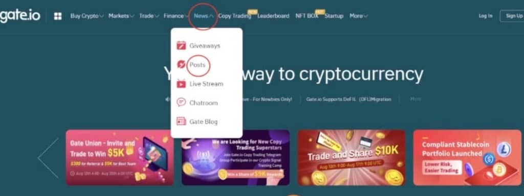 Join Gate.io Social Trading Post and Win $1500!
