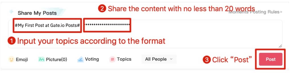 Invite Friends to Gate.io Posts & Share in $1000 & More(last 6days )
