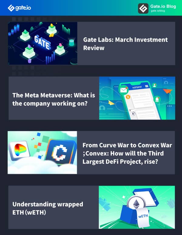 Gate.io Bi-Weekly Report (Mar 16-31, 2022)