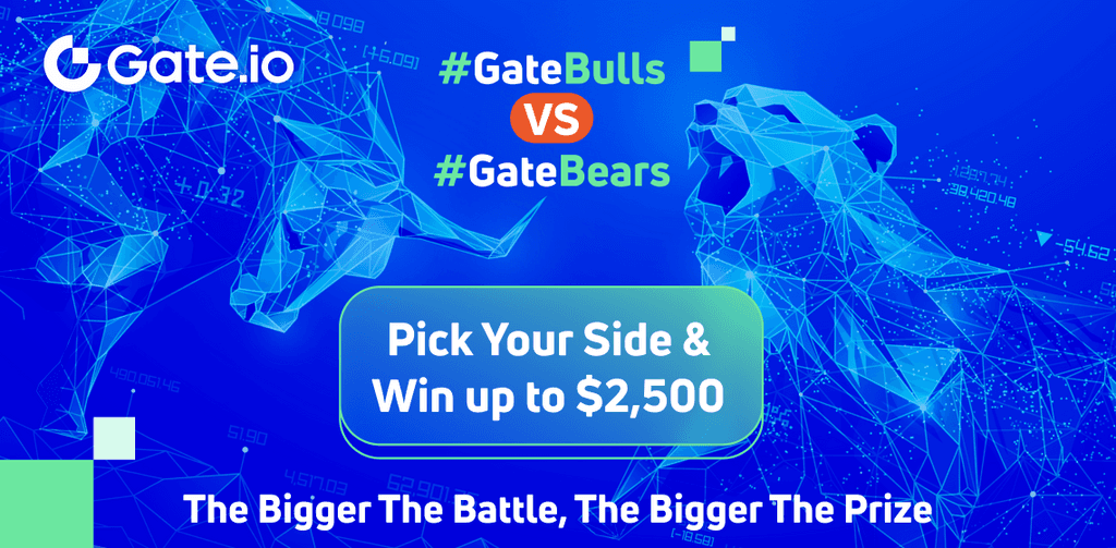 #GateBulls vs #GateBears - BTC Price Prediction Tweet Fight. Win up to $2.5k!
